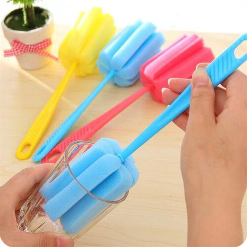 Cup Brush Bottle Brush Long Handle Brush for Kitchen Sponge