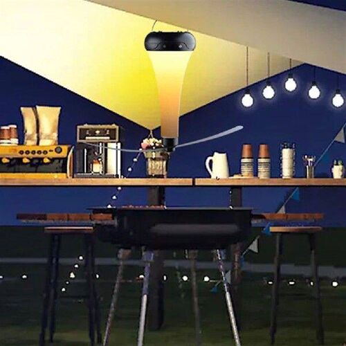 Fly Repellent Fan Light Hanging Fly Repeller Rechargeable