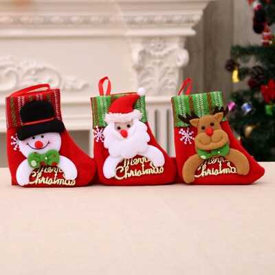Christmas stocking Christmas tree stocking gift bag