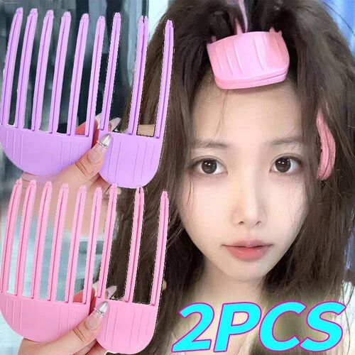 3/6Teeth Lazy Fluffy Hair Roots Clips Comb Hairs Styling Cur