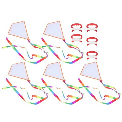 5 Sets Kids Making Craft Kits Toys Interactive Drawing Kite