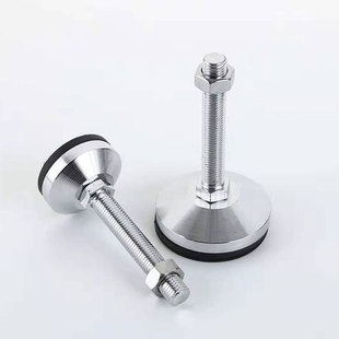 D防滑防震重型固定碳钢脚杯支撑脚调节脚蹄脚m8m10mm1m20