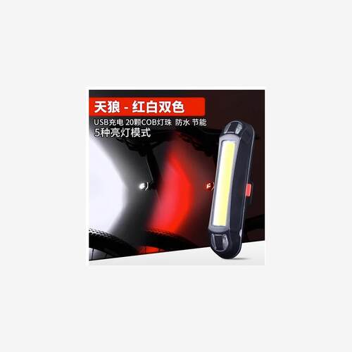 100 lumens bicycle bike head front rear tail led light usb