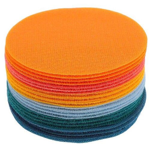 36pcs Carpet itioning Round Rug Circle Stickers Spot
