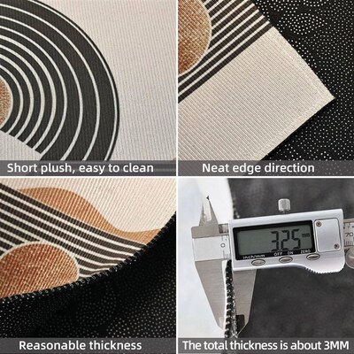 Thin Non-slip Floor Rug Mat, Durable Welcome Doormat Outdoor
