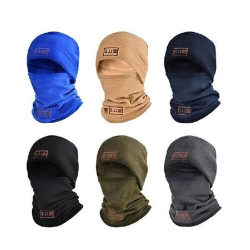 Polar Fleece Ski Balaclava Face Mask Neck Warmer Beanies