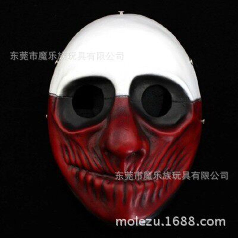 Payday2 Theme Collectors Edition Game Resin Mask Ghost Harv