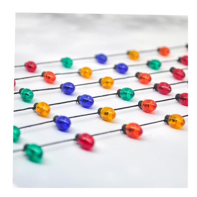 1/3/5M Christmas Decoration Light String Xmas Wreath DIY Col