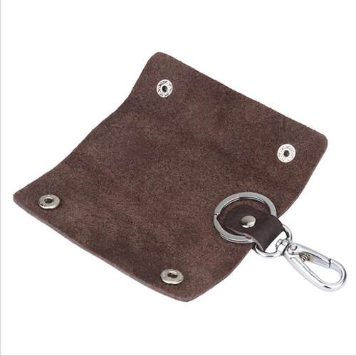 1PC Car Key Pouch Bag Case Wallet Holder Chain Key Wallet Ri