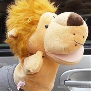 monkey hand puppet gloves children can perform ventriloquy m