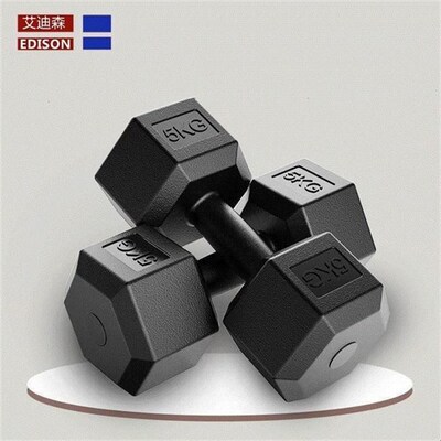 Hexagonal fixed dumbbells sufficient weight 5kg10kg 20kg