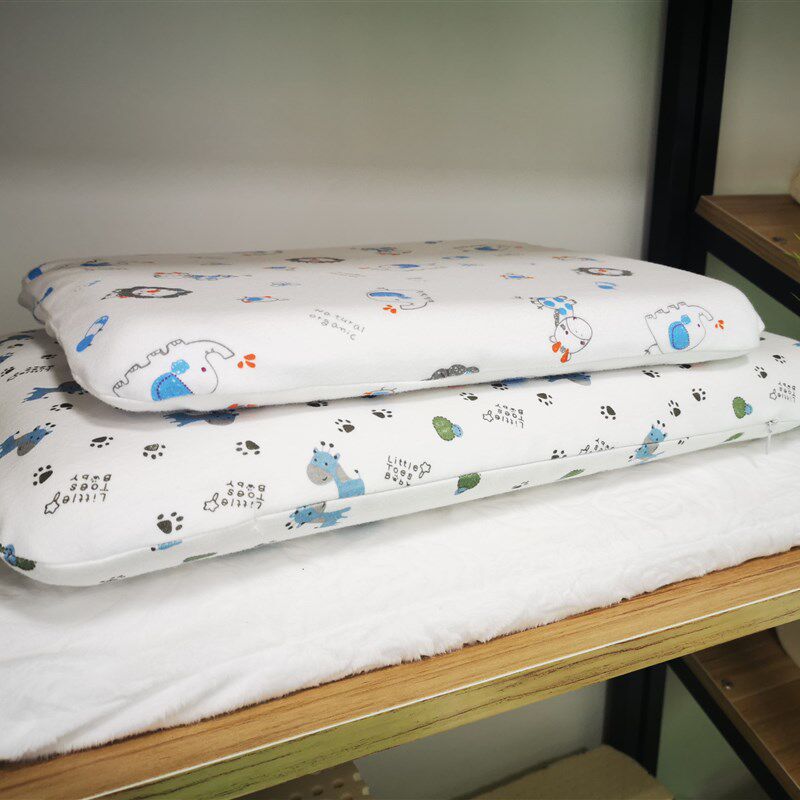 泰国天然乳胶枕 婴幼儿新生儿童用 超薄矮枕 可分离拆卸全棉外,床上用品,乳胶枕,淘宝优惠券,粉丝福利购,淘宝优惠卷