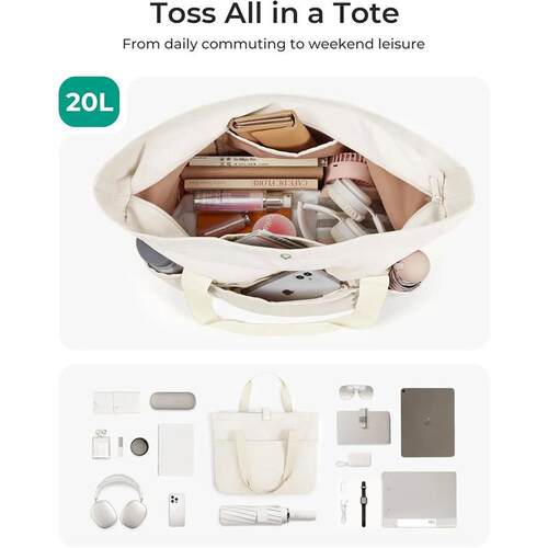 Womens Foldable Tote Bag Reusable Durable Shopping Bag Larg