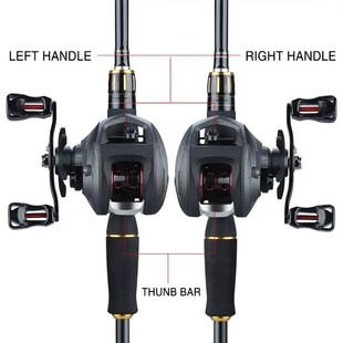 Sougayilang Carbon Fiber Fishing Rod and Reel Combos 4 Secti