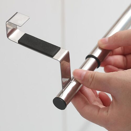 Towel Rack Over Door Towel Bar Hanging Holder Stainless Stee