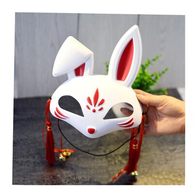 New Rabbit mask sprout Rabbit mask Halloween Masquerade Ball