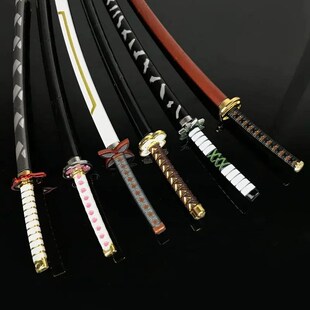 25cm Demon Slayer Katana Swords Alloy Kimetsu No Yaiba Sword
