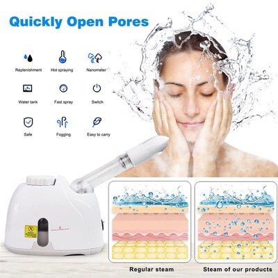 Spa Face Steamer Nano Mist Sprayer For Facial Deep Cleaning