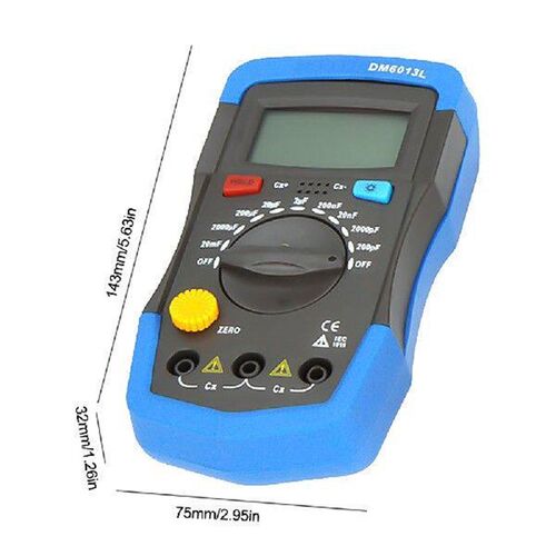 DM6013L Digital Professional Capacitor Meter High Precision