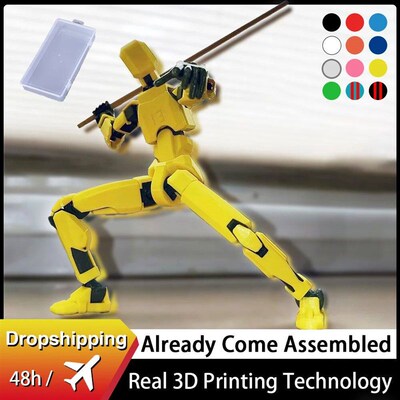 Multi-Jointed Movable Shapeshift Robot 2.0 3D Printed Manneq