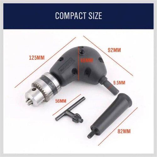 Professional 90 Degree Angled Drill Chuck Converter Bend