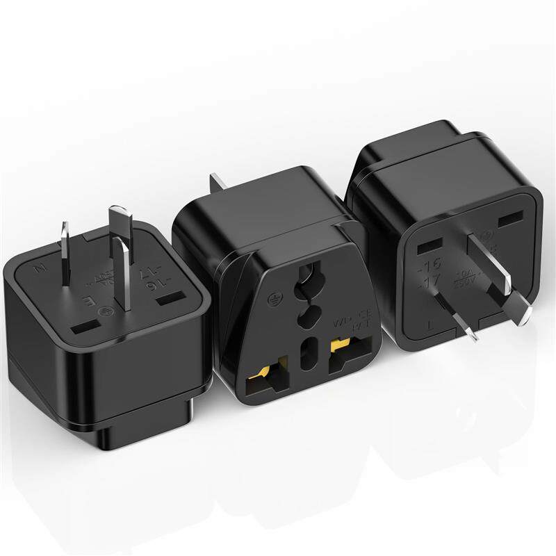 3PCS Universal Travel Adapter US CA UK EU to Australia Plug