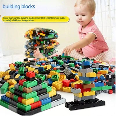 500-1000Pc DIY creative building block set classic building
