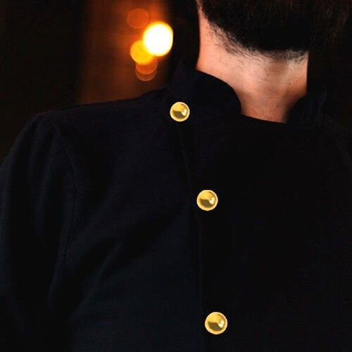 100 Pcs Chef Uniform Buttons Handmade Clothes Practical