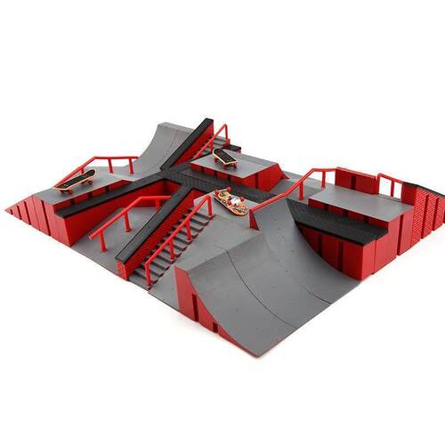 Finger Skateboard Big Scene DIY Mini Park Finger Skatepark R
