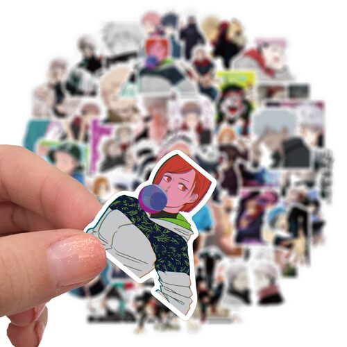 50 Pcs Jujutsu Kaisen Anime Stickers Gojo Satoru Sticker