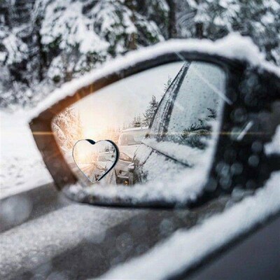 Heart Shaped Blind Spot Mirrors for Cars Side View Mirror