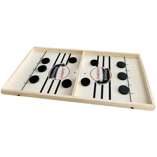Wooden two person battle bullet chess desktop ejection game
