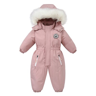 Winter Baby Rompers Newborn Clothes for Girls Boys Warm Cott