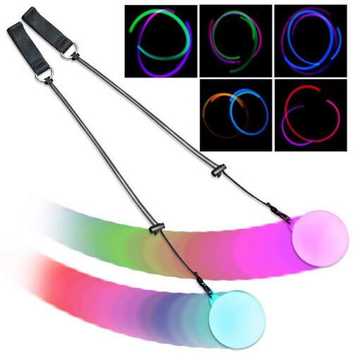 1PC LED POI Thrown Balls for Professional Belly Dance Level