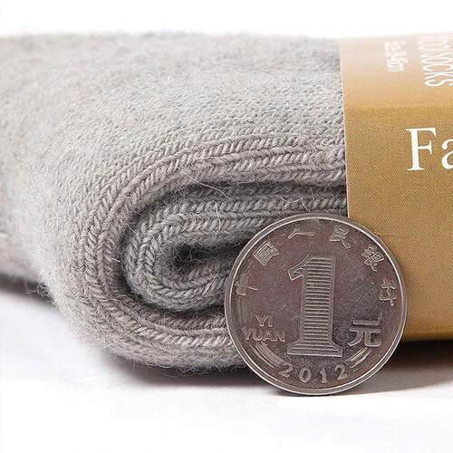 1Pairs Winter Warm Women Socks Merino Wool Men Super Thicke