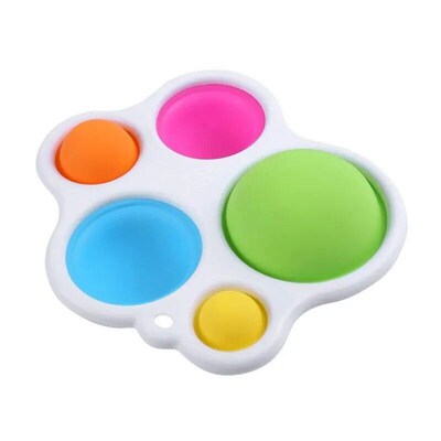 Push Bubble Fidget Toy Colorful Intelligence Early Education