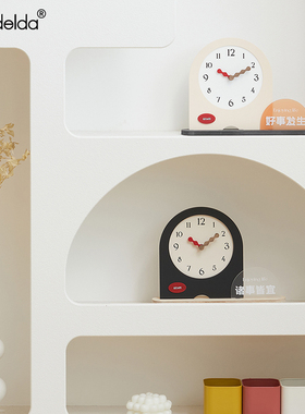 Mndeld客厅卧室台式座钟家居玄关入户装饰品电视柜级桌面摆件
