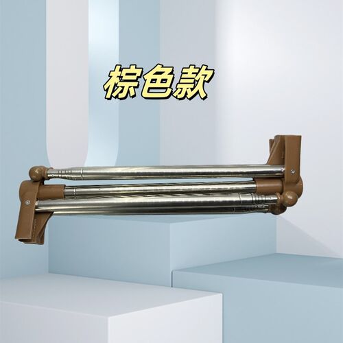 Portable Foldable Hanger Stainless Steel Travel Telescopic D