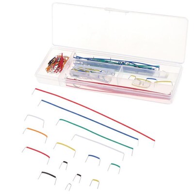 140pcs/set Useful Solderless Breadboard Jumper Cable Wire Ki