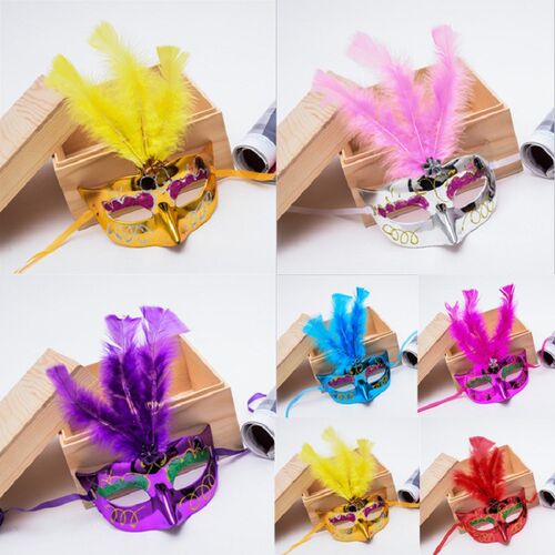 LazyChild 3pcs Halloween Glowing Fluff Fiber Optic Mask Part