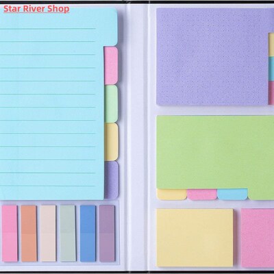 Self-Stick Memo Pads Planner Paper Tabs Notepad Stickers