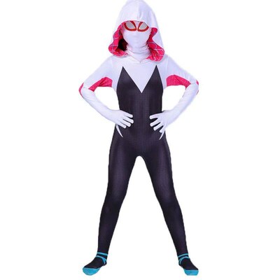 3D Kids Women  Spider Gwen Costume Gwendolyn Maxine Stacy Ze