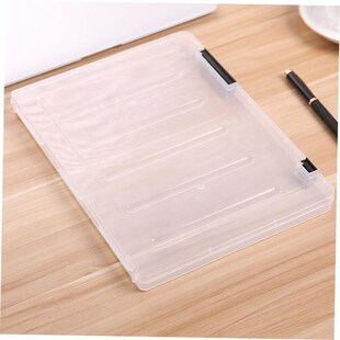2023 Portable plastic folder A4 file storage box sorting 1
