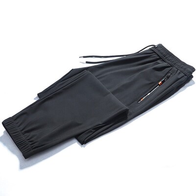 Ice Oxygen Bar High-end Casual Pants Mens Summer Thin Legs
