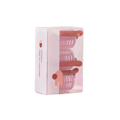 3pcs Self-Grip Hair Rollers Heatless Hair Curlers No Heat Ha