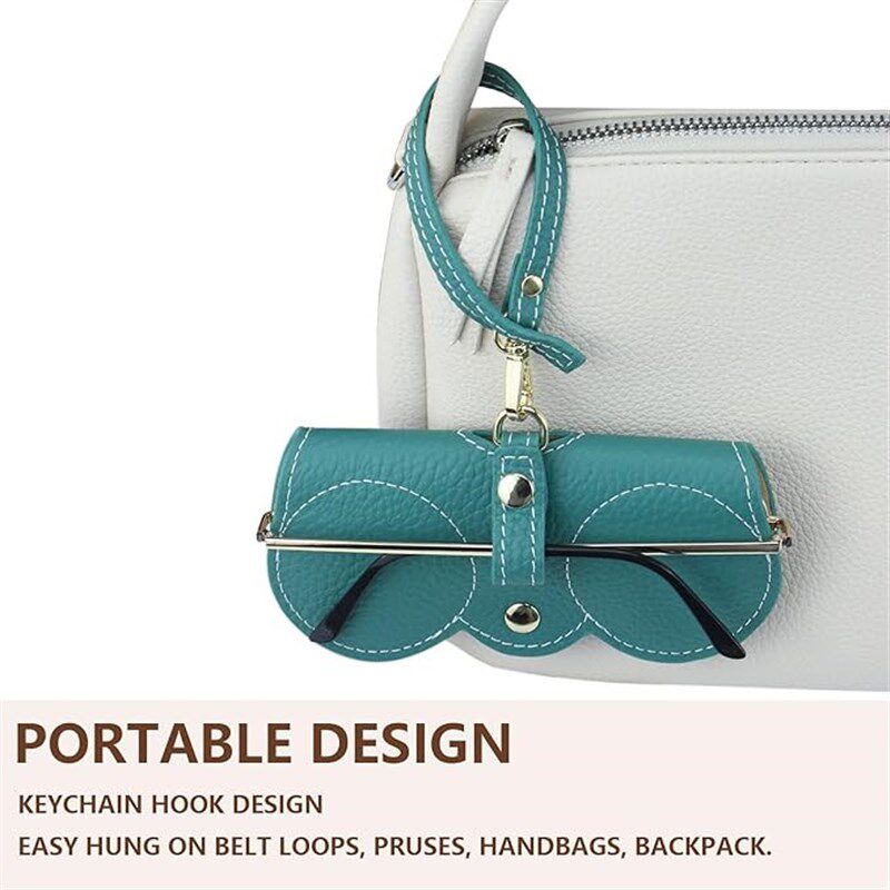 Leather Sunglasses Bags Glasses Case Holder Eyeglasses图片