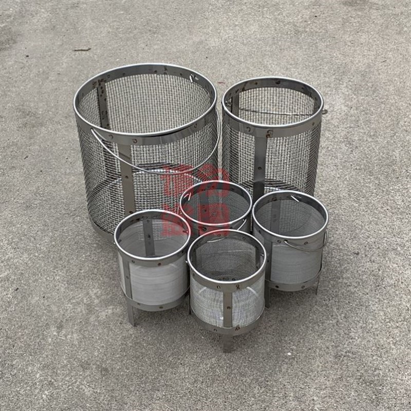 粗细集料坚固性网篮 三角网篮 三脚网蓝 石子集料6个一套砂石网篮