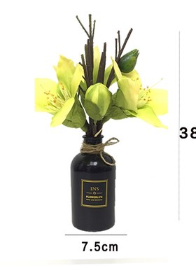 中式现代玄关花瓶摆件洗手间客厅插花餐桌装饰品摆设陶瓷花艺花瓶