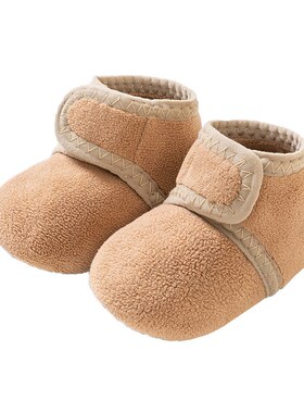Baby Shoes Soft Sole AntiSlip ColdProof Winter Velvet Floor
