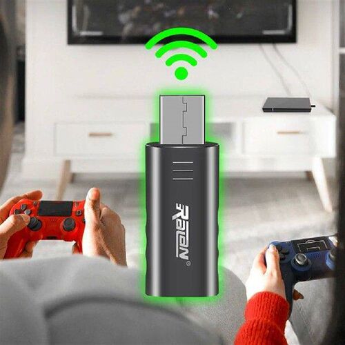Controller PC Wireless Adapter USB Receiver BT 5.3 Gamepad